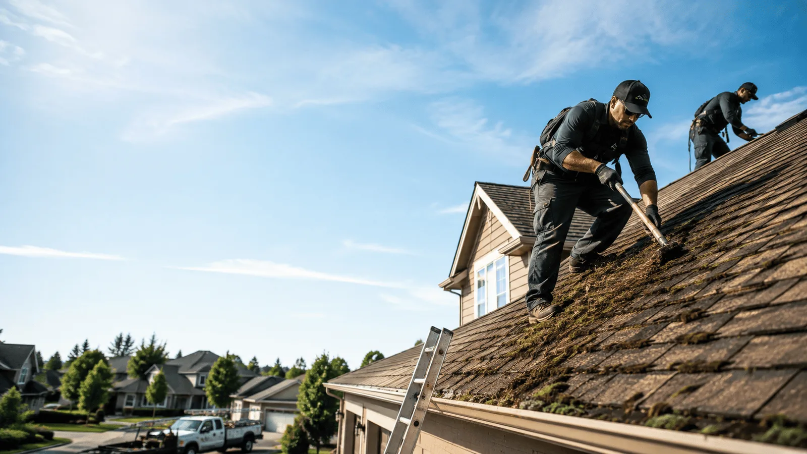 Roof Moss Removal in Niota, IL near me